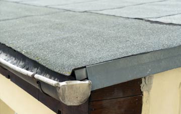 repair or replace Woodrow flat roofing?